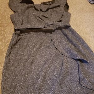 White black market dress